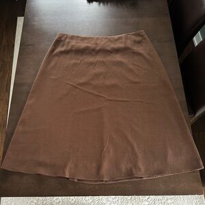 Cider Chocolate A-Line Skirt